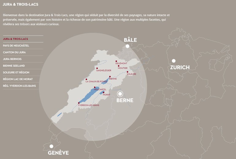 J3L, Jura & Trois-Lacs, notre destination touristique