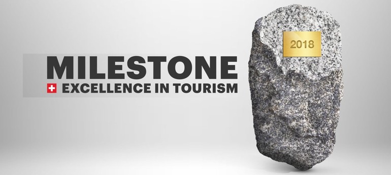 Milestone 2018 - Une distinction pour l'excellence en tourisme en Suisse