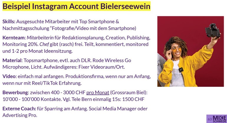 WERBUNG und TEAMARBEIT