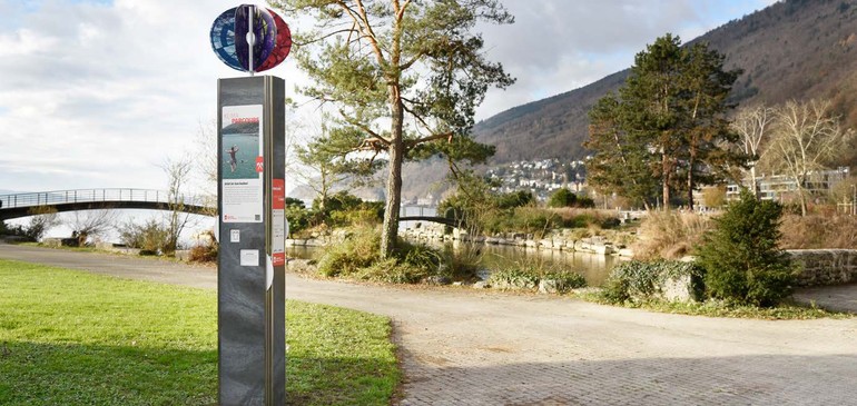 Einweihung eines neuen Klimaparcours in Biel