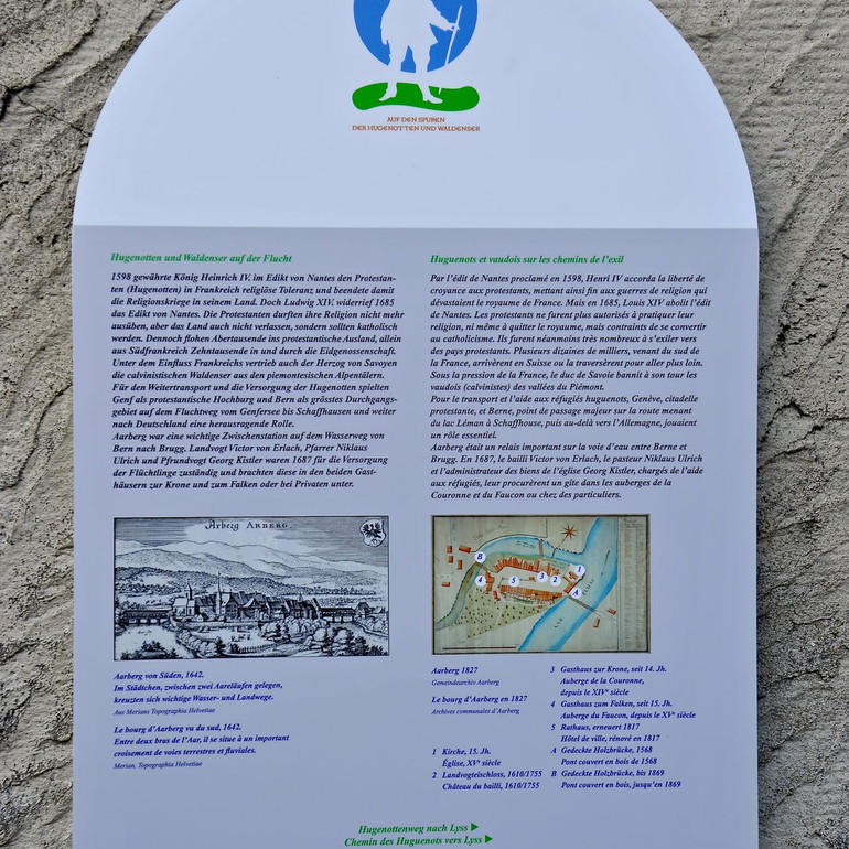 Sur les pas des Huguenots (Aarberg -Lyss)